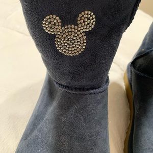 Navy blue Disney uggs